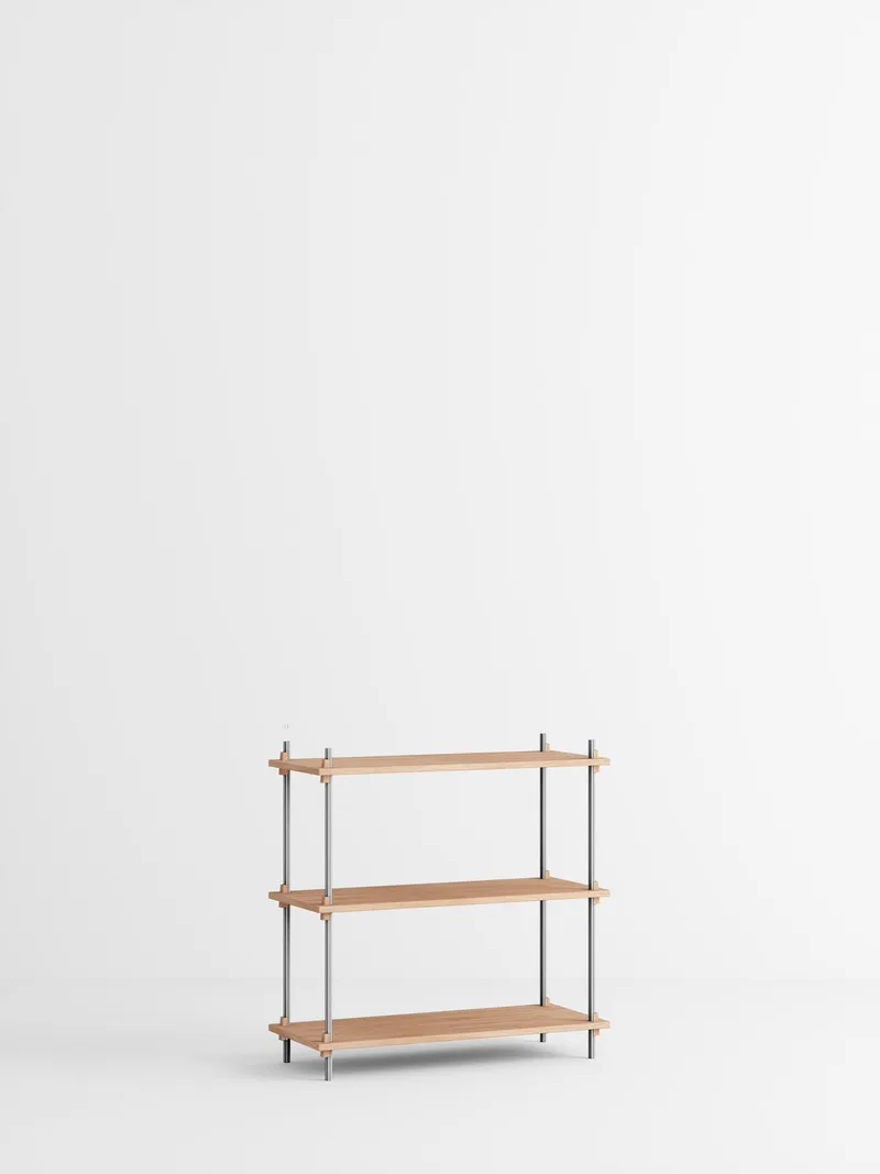 Shelving System – s.85.1.A van MOEBE in Black – productfoto 1 van 4