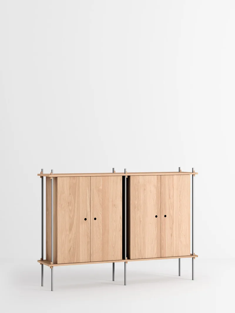Shelving System – s.115.2.E by MOEBE in Black – product photo 1 of 4
