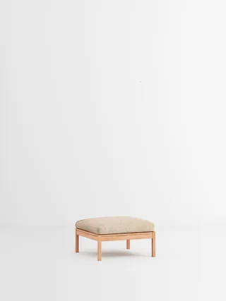 Ottoman van MOEBE in Moss, Moss 0019, Oak – productfoto 35 van 35