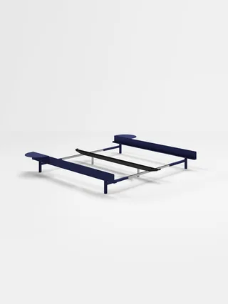 Bed 90 – 180 cm (Low) van MOEBE in Cobalt Blue, 2, I'll get my own – productfoto 15 van 15