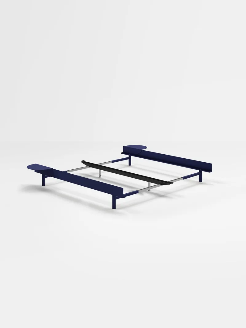 Bed 90 – 180 cm (Low) van MOEBE in Cobalt Blue, 2, I'll get my own – productfoto 15 van 15
