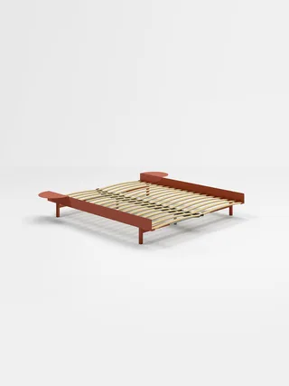 Bed 90 – 180 cm (Low) by MOEBE in Terracotta, 2, 150 – product photo 15 of 15