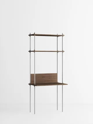 Shelving System – s.200.1.D by MOEBE in Black – product photo 3 of 4