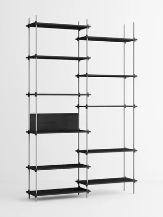 Shelving System – s.255.2.A van MOEBE in Black – productfoto 2 van 4