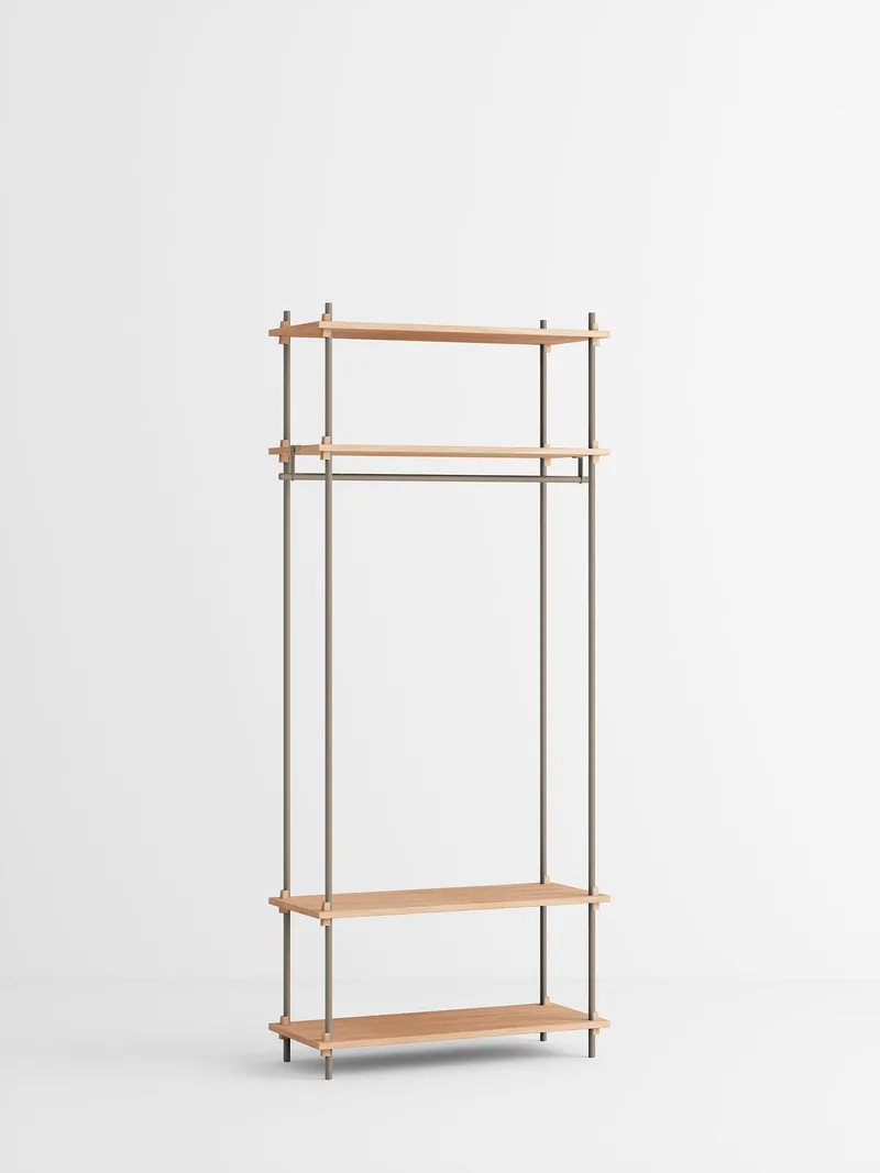 Shelving System – s.200.1.F by MOEBE in Oak/Warm-Grey – product photo 4 of 4