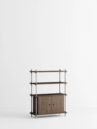 Shelving System – s.115.1.B by MOEBE in Black – product photo 3 of 4