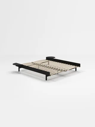 Bed 90 – 180 cm (Low) by MOEBE in Black, 2, 160 – product photo 15 of 15