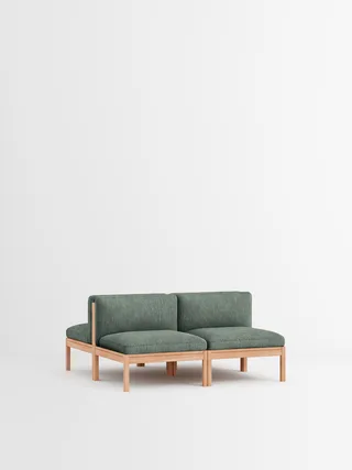 Mixed Combination A van MOEBE in Moss, Moss 0003, Oak – productfoto 34 van 34