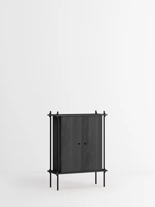 Shelving System – s.115.1.C von MOEBE in Black – Produktfoto 4 von 4