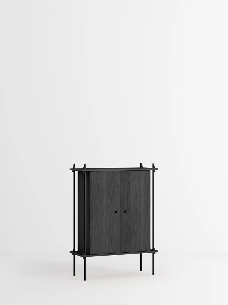 Shelving System – s.115.1.C von MOEBE in Black – Produktfoto 4 von 4