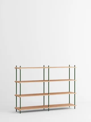 Shelving System – s.115.2.B by MOEBE in Oak/Pine-Green – product photo 4 of 4