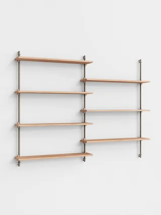 Wall Shelving – ws.115.2 von MOEBE in Oak/Warm-Grey – Produktfoto 5 von 5