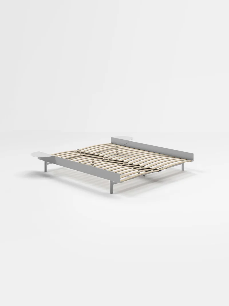 Bed 90 – 180 cm (Low) by MOEBE in Stainless Steel, 2, 160 – product photo 15 of 15