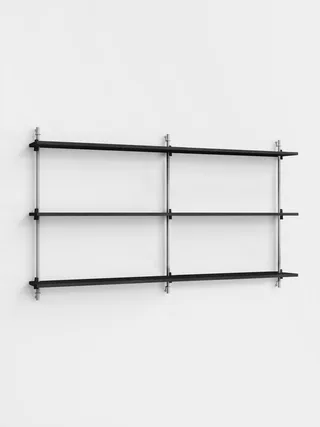 Wall Shelving – ws.85.2.B by MOEBE in Black – product photo 13 of 13