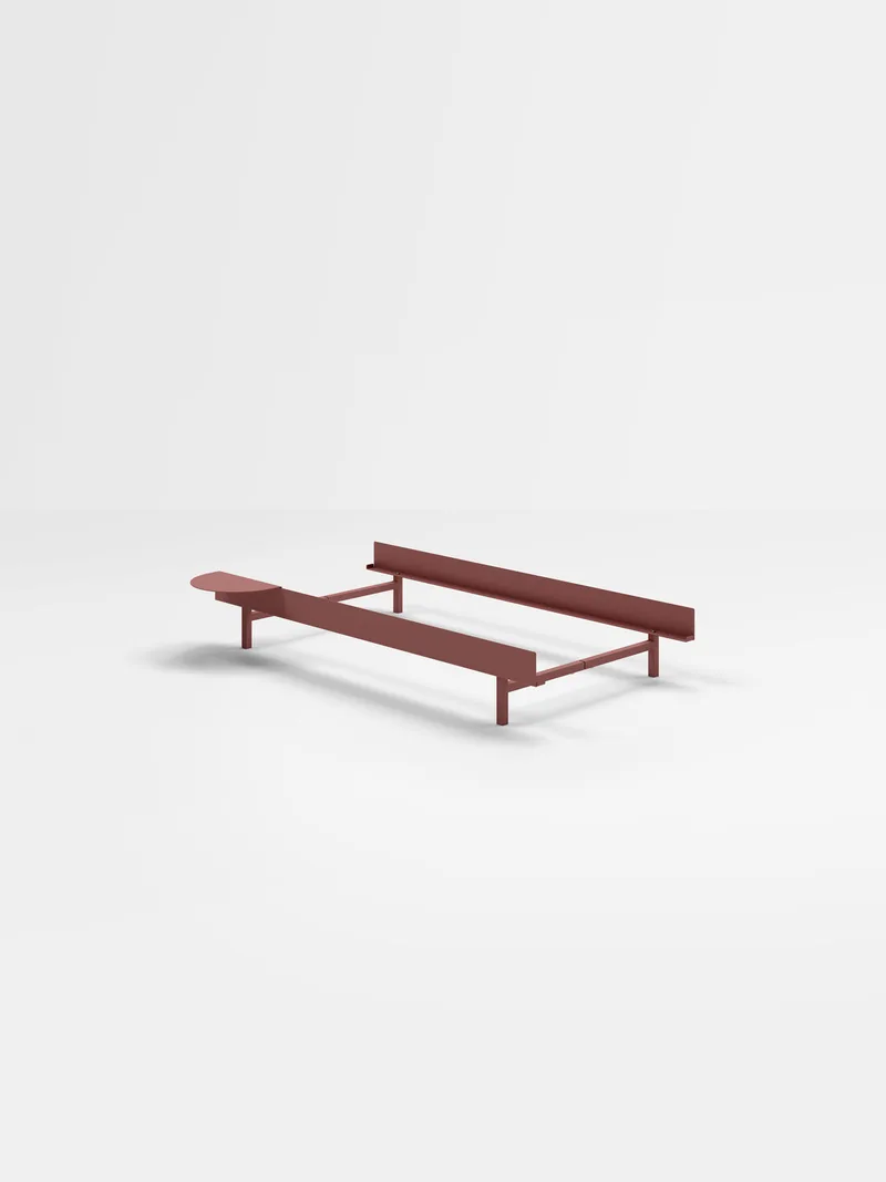 Bed 90 cm de MOEBE en Dusty Rose, Low – 1, I'll get my own – photo du produit 25 sur 25