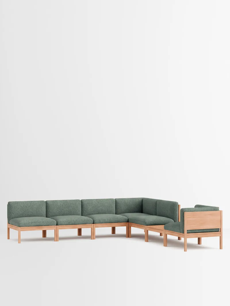 Mixed Combination D by MOEBE in Moss, Moss 0003, Oak – product photo 35 of 35