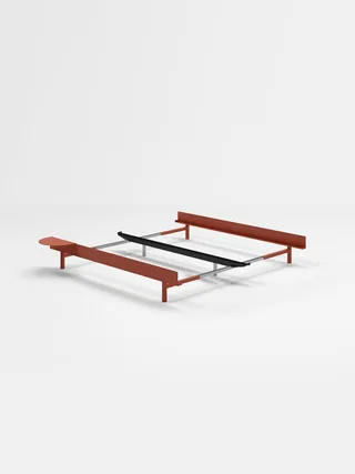 Bed 90 – 180 cm (Low) by MOEBE in Terracotta, 1, I'll get my own – product photo 15 of 15