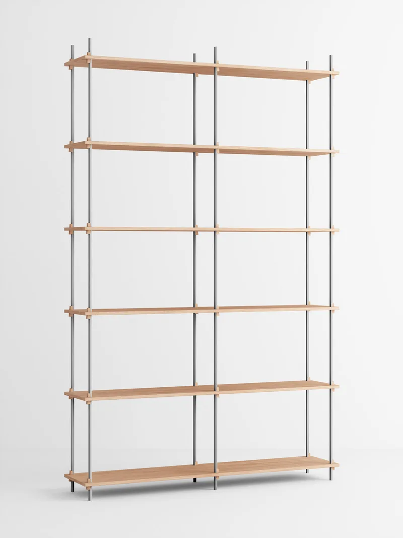 Shelving System – s.255.2.B von MOEBE in Black – Produktfoto 1 von 4