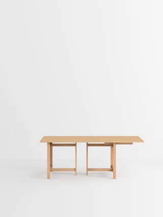 Rectangular Dining Table de MOEBE en 160 cm, 2, Burgundy – photo du produit 5 sur 13