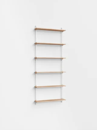 Wall Shelving – ws.200.1 von MOEBE in Oak/White – Produktfoto 4 von 4