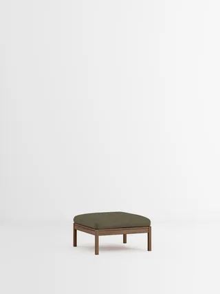 Ottoman van MOEBE in Re-Wool 2, Re-Wool 2 – 977, Smoked Oak – productfoto 35 van 35