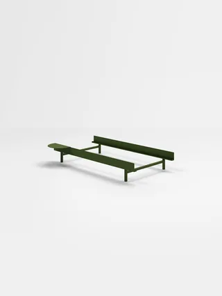 Bed 90 cm de MOEBE en Pine Green, Low – 1, I'll get my own – photo du produit 25 sur 25