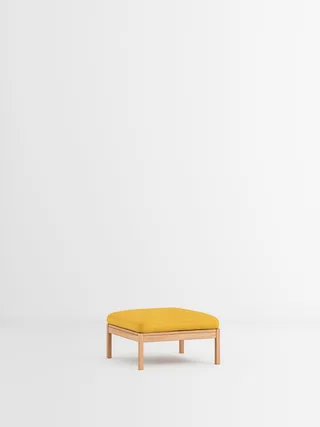 Ottoman van MOEBE in Autumn, Autumn 101, Oak – productfoto 2 van 34