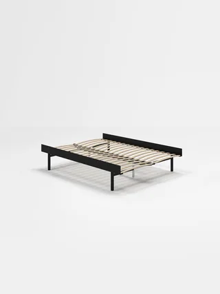 Bed 90 – 180 cm (High) von MOEBE in Black, Ohne, 140 – Produktfoto 12 von 12