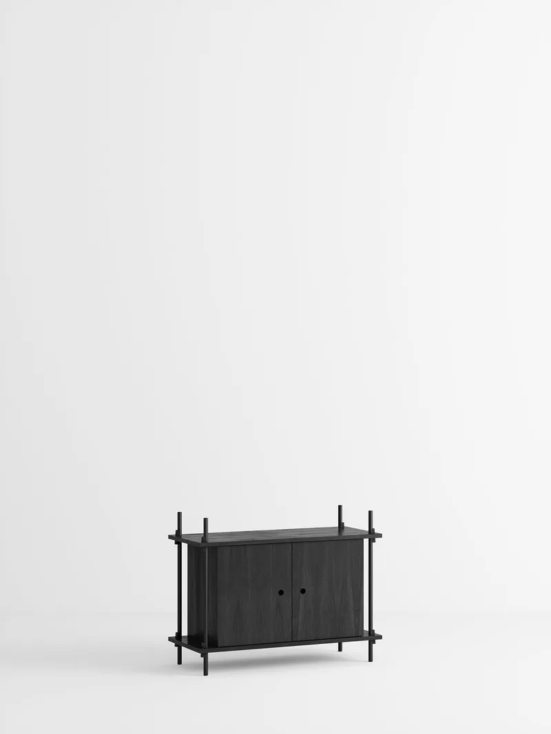 Shelving System – s.65.1.B by MOEBE in Black – product photo 4 of 4