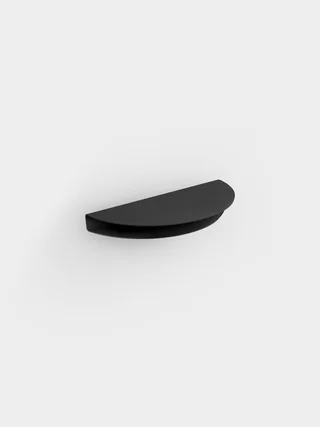 Half Moon Shelf de MOEBE en Large, Black – photo du produit 5 sur 10