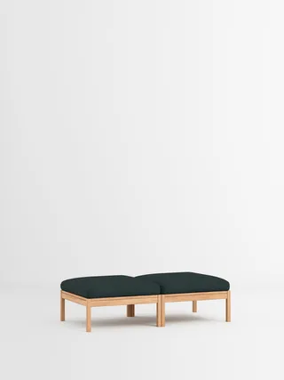2 Seater Daybed van MOEBE in Autumn, Autumn 101, Oak – productfoto 1 van 34