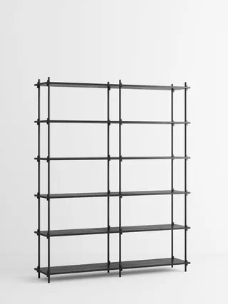 Shelving System – s.200.2.B by MOEBE in Black – product photo 4 of 4