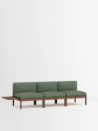 3 Seater Sofa with 1 Side Table van MOEBE in Field 2, Field 2 – 943, Smoked Oak – productfoto 35 van 35