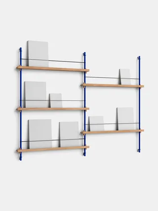 Magazine Shelving – MS.115.2 by MOEBE in Black – product photo 11 of 13