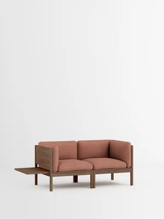 2 Seater Sofa with Sides + 1 Side Table by MOEBE in Re-Wool 2, Re-Wool 2 – 648, Smoked Oak – product photo 35 of 35