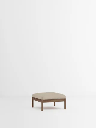 Ottoman van MOEBE in Field 2, Field 2 – 233, Smoked Oak – productfoto 35 van 35