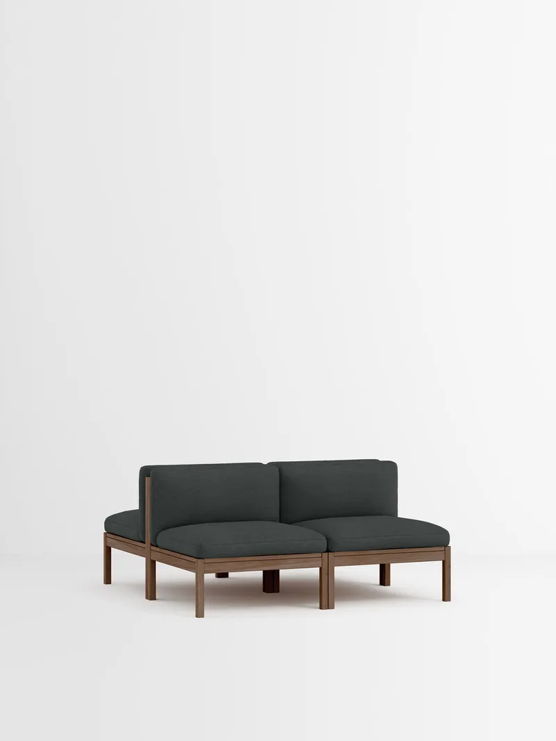 Mixed Combination A van MOEBE in Re-Wool 2, Re-Wool 2 – 987, Smoked Oak – productfoto 34 van 34