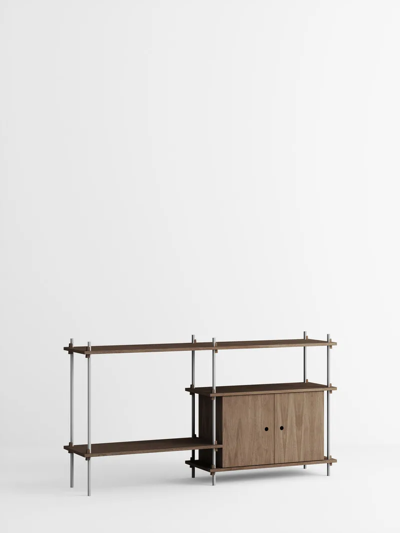 Shelving System – s.85.2.C van MOEBE in Black – productfoto 3 van 4