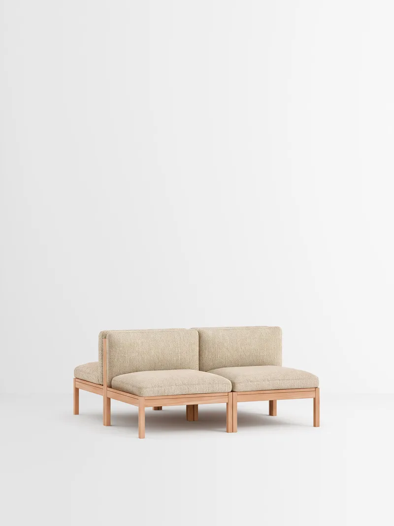 Mixed Combination A van MOEBE in Moss, Moss 0019, Oak – productfoto 34 van 34