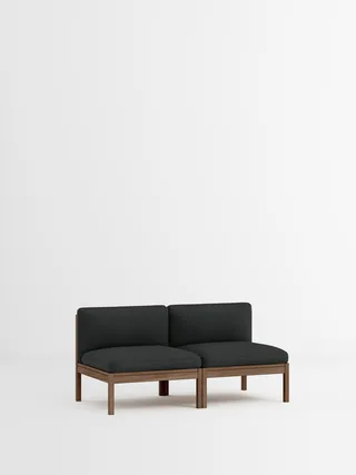 2 Seater Sofa by MOEBE in Field 2, Field 2 – 793, Smoked Oak – product photo 35 of 35