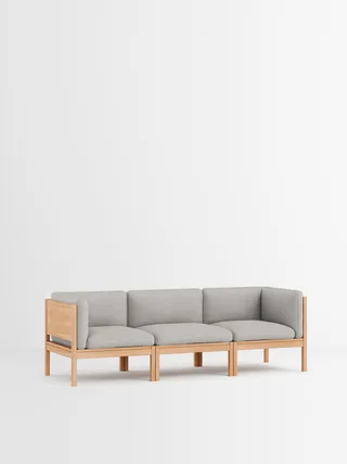 3 Seater Sofa with Sides von MOEBE in Autumn, Autumn 101, Oak – Produktfoto 10 von 34