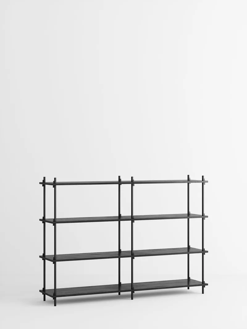 Shelving System – s.115.2.B by MOEBE in Black – product photo 4 of 4