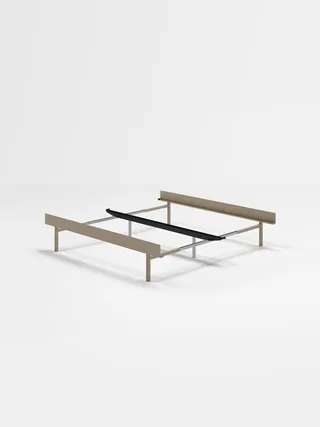 Bed 90 – 180 cm (High) by MOEBE in Sand, None, I'll get my own – product photo 12 of 12
