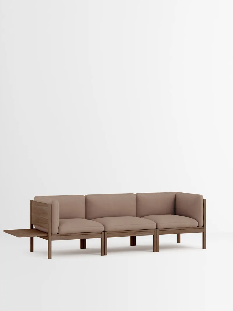 3 Seater Sofa with Sides + 1 Side Table by MOEBE in Field 2, Field 2 – 343, Smoked Oak – product photo 35 of 35
