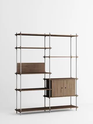 Shelving System – s.200.2.C von MOEBE in Black – Produktfoto 3 von 4