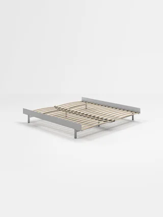 Bed 90 – 180 cm (Low) by MOEBE in Stainless Steel, None, 180 – product photo 15 of 15