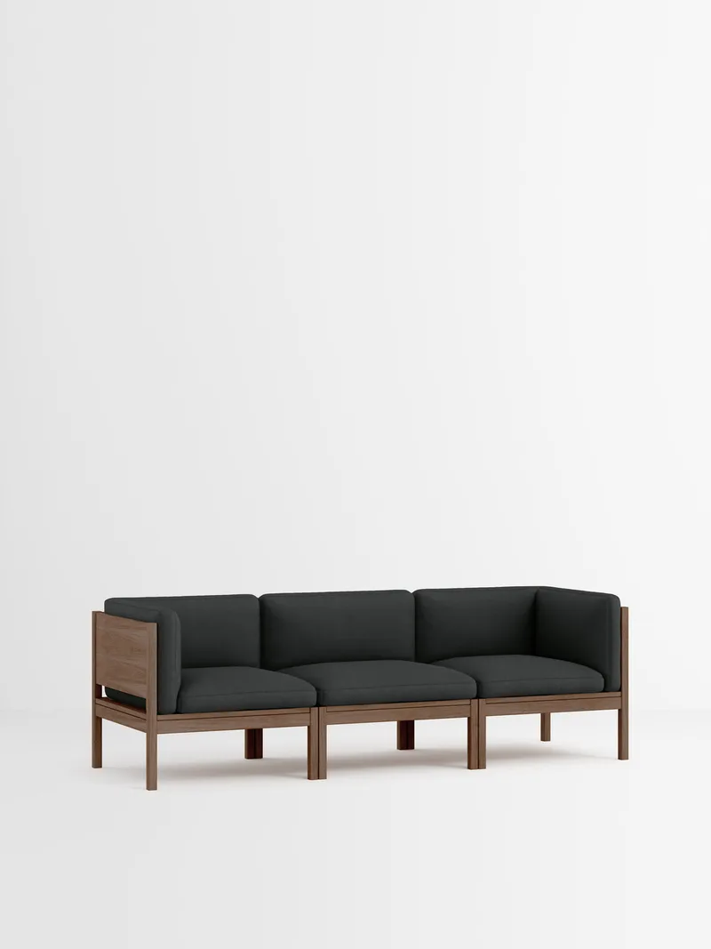 3 Seater Sofa with Sides de MOEBE en Field 2, Field 2 – 793, Smoked Oak – photo du produit 35 sur 35
