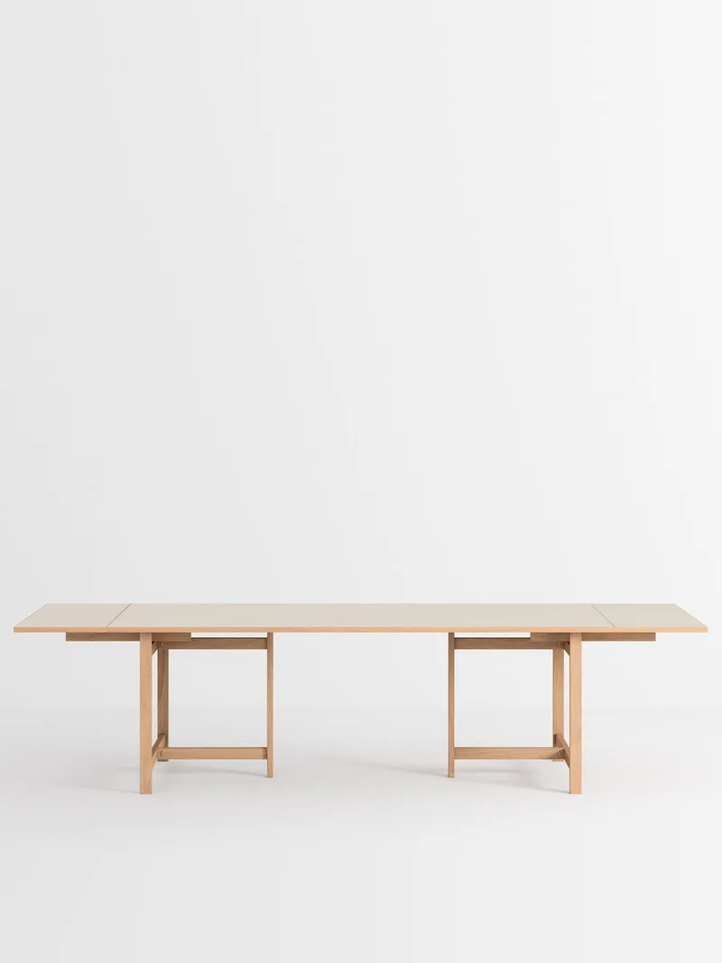 Rectangular Dining Table van MOEBE in 220 cm, 2, Warm Beige – productfoto 13 van 13