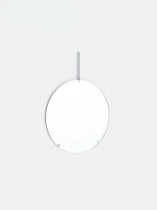 Wall Mirror by MOEBE in Ø30, Black – product photo 6 of 8
