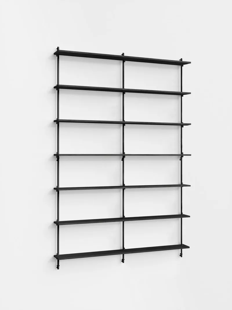 Wall Shelving – ws.230.2.B by MOEBE in Black – product photo 13 of 13